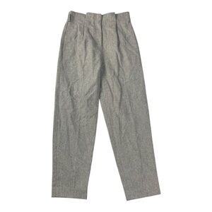 Coach size 4 high waist pleated front Gray Wool Pants nwot